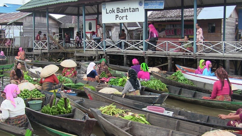 Pasar Terapung Sungai Martapura